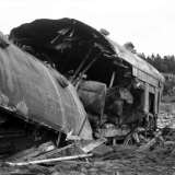 Wreckage of Car Z - Tangiwai disaster
