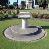 Taradale war memorial sundial
