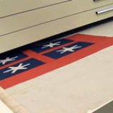 United Tribes flag from Te Papa