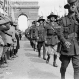 Victory parade in Paris, 14 July 1919
