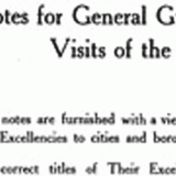 Hosting the Governor-General - viceregal visiting