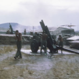 NZ 161 Battery  firing - Vietnam War