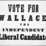 'Liberal' candidate's poster, 1853