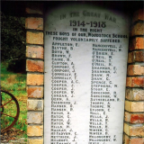 Woodstock school war memorial