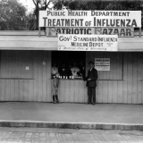 Influenza pandemic depot, 1918