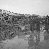Mud and snow on Italian front