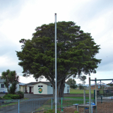 Kopuarahi School memorial flagstaff
