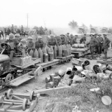Light-rail ammunition train, Belgium