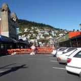 Lyttelton cordon after September 2010 earthquake