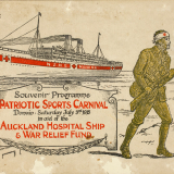 Hospital ship souvenir programme