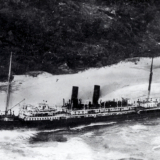 The <em>Maheno</em> washed up on Fraser Island