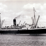 The hospital ship <em>Marama</em> after the war