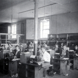 Typists at work, 1918