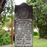 Mōhaka and district war memorial