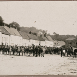 NZ mounted troops in Hucqueliers, France
