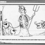 Falklands War cartoon