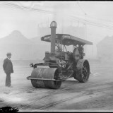 Neuve-Chapelle road roller