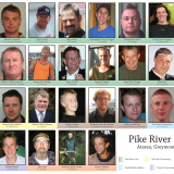Pike River mine memorial board