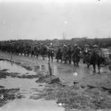 New Zealand troops move toward Gravenstafel Spur
