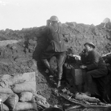 Observation post on Western Front