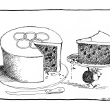 Los Angeles Olympics cartoon