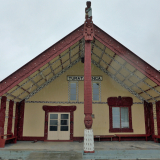 Ōtiria Marae memorials