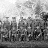 Post and Telegraph guard at Cable Bay