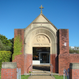 Father McMenamin memorial, Sacred Heart, Petone
