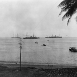 Ships of the Samoa Advance Party