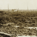 Battle scene near Passchendaele
