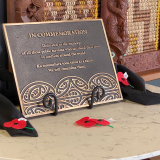 Public Service Commission commemorative plaque