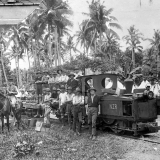 NZ Railway Engineers in Samoa, 1914