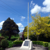 Ratapiko School memorial flagpole