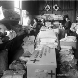 Red Cross depot in Nelson