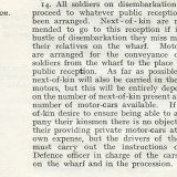 Rules for returned soldiers