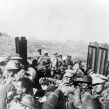 Anzac troops returning to Gallipoli