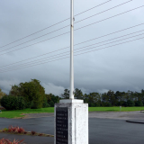 Ruāwai memorial flagstaff