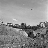 Bailey bridge in Sangro River area