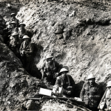 Sound: veteran describes trench warfare
