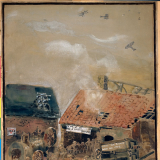 YMCA on the Somme painting