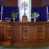 St George's memorial altar, Thames