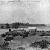 Waitangi marae at Te Tii in 1880