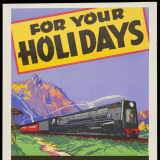 Travel by train poster, 1948
