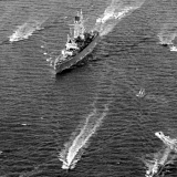 Sound clip: USS  Truxtun  anti-nuclear protest