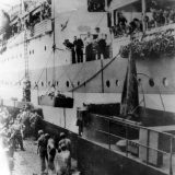Merchant seamen on D-Day
