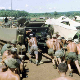 Loading an APC in Vietnam