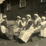 Volunteer staff at New Zealand Convalescent Hospital