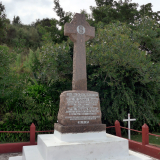 Waiaua marae memorial cross
