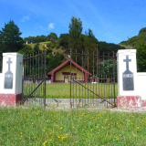 Waiomatatini Marae gates