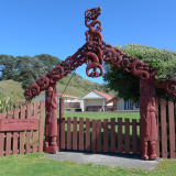 Wairuru Marae memorial gates
